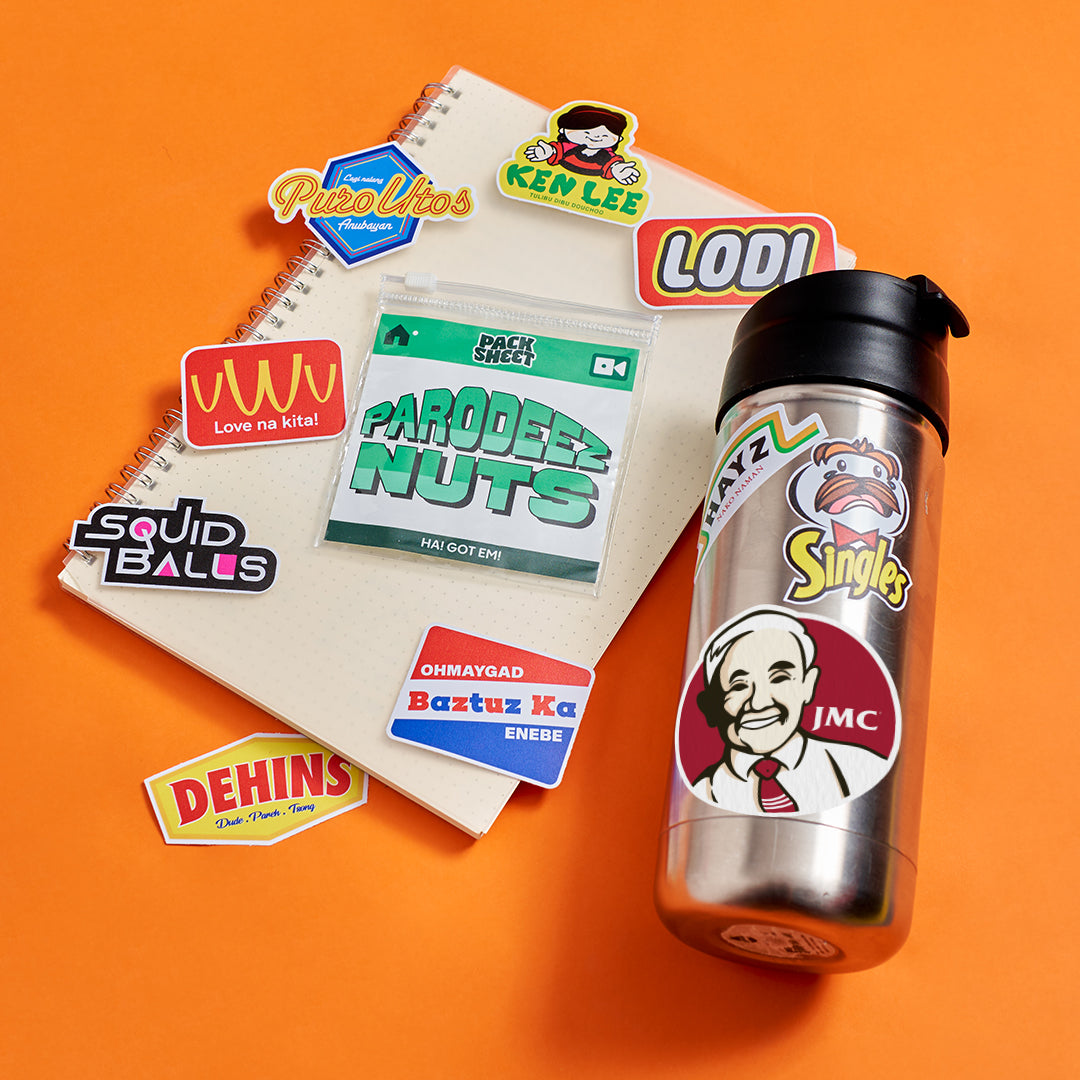 Parodeez Nuts: Series 1 Sticker Pack