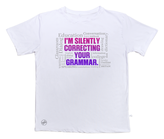 I'm Silently Correcting Your Grammar