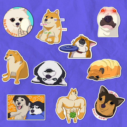 Pup Ganern Sticker Pack