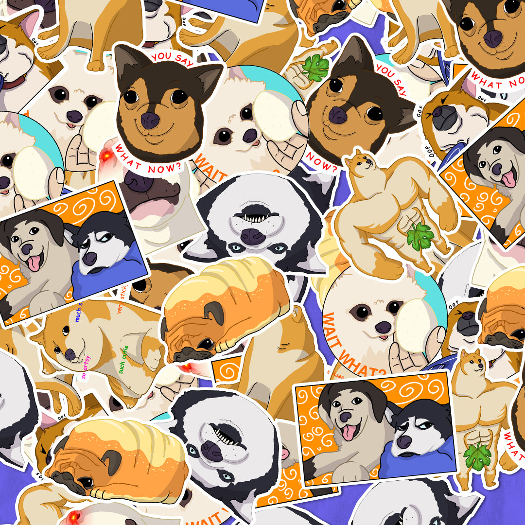 Pup Ganern Sticker Pack