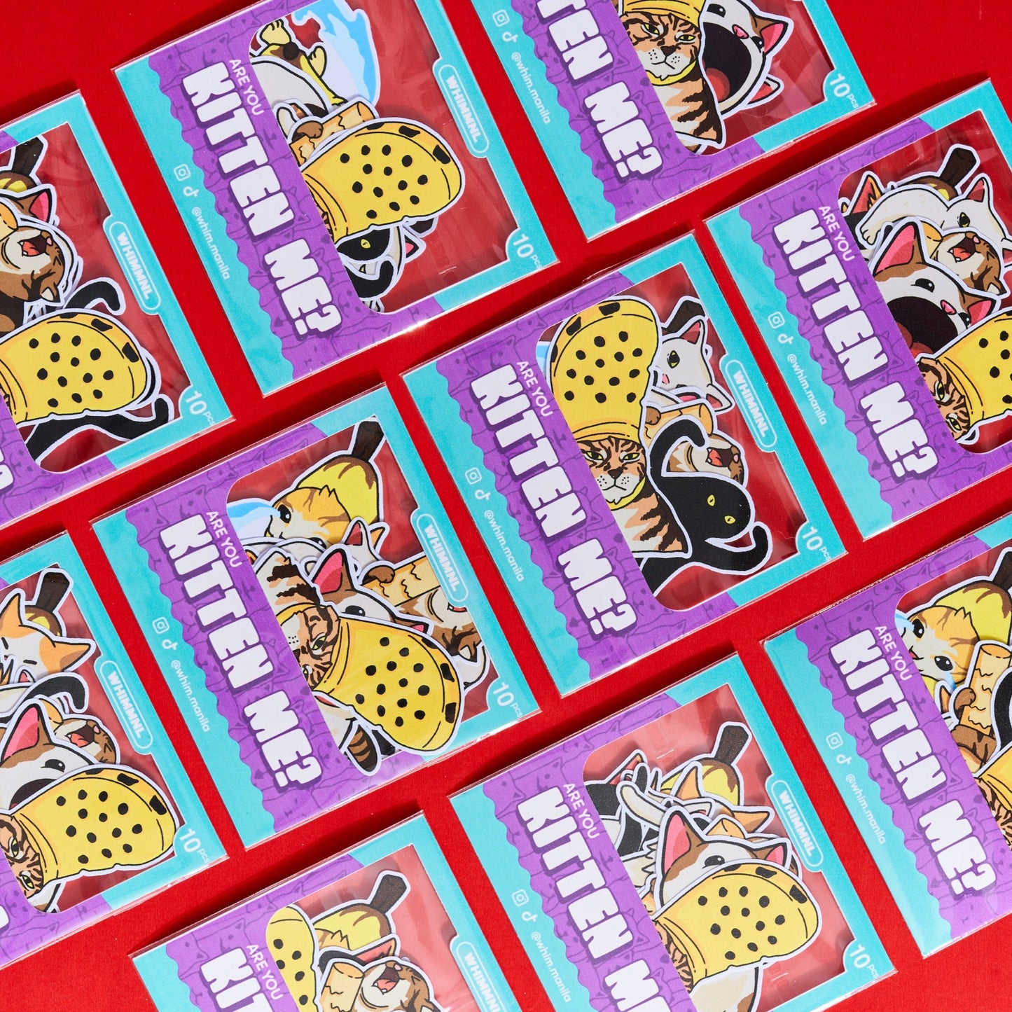 Are You Kitten Me Sticker Pack