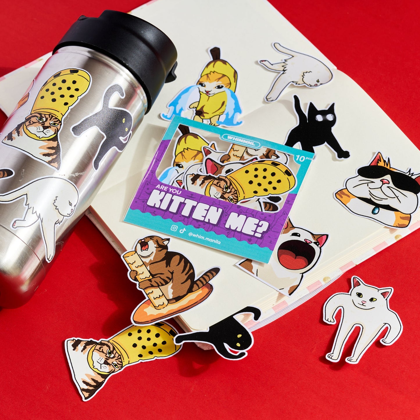 Are You Kitten Me Sticker Pack