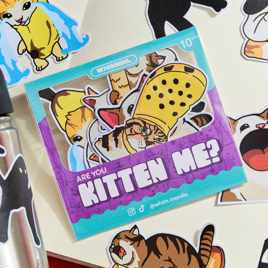 Are You Kitten Me Sticker Pack