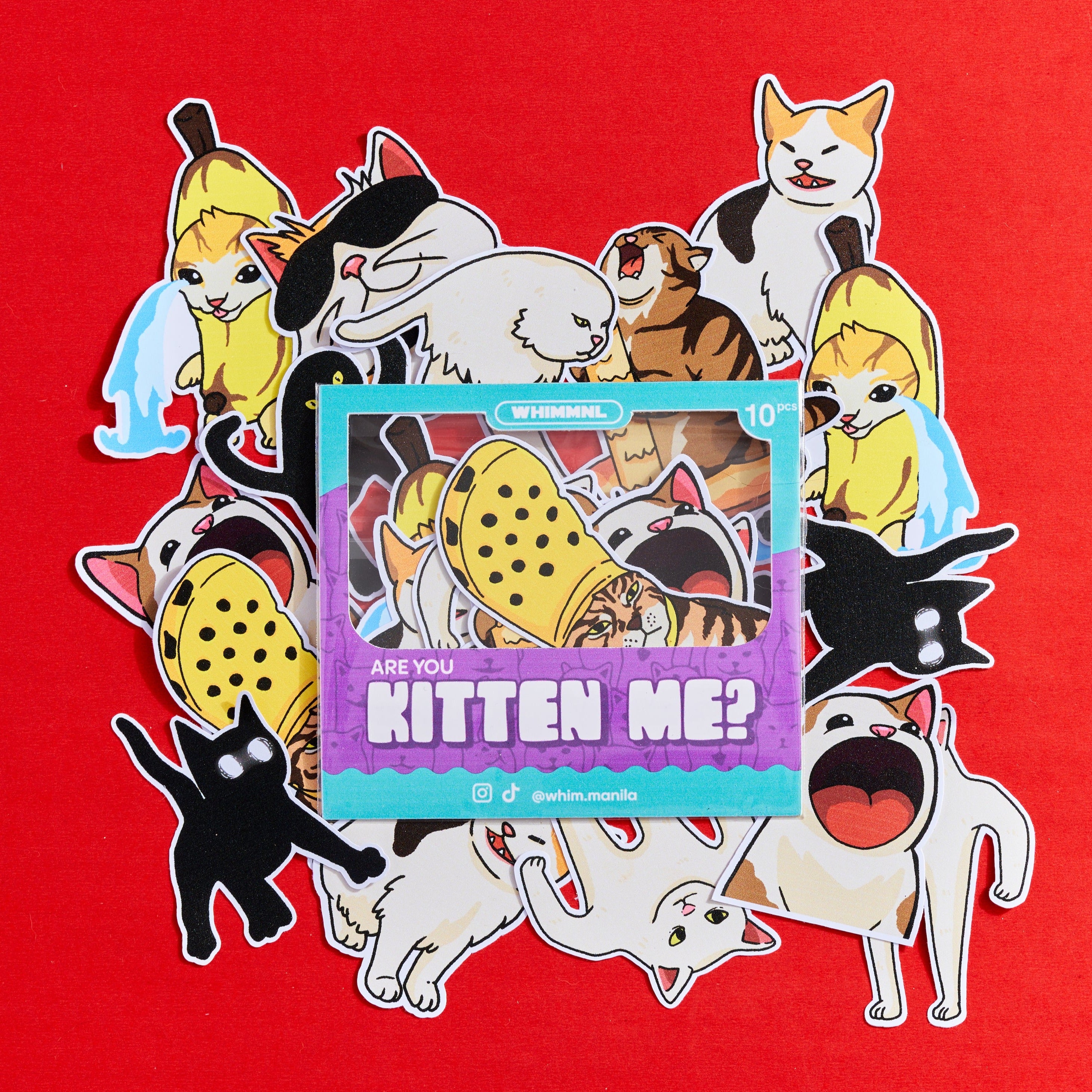 Are You Kitten Me Sticker Pack