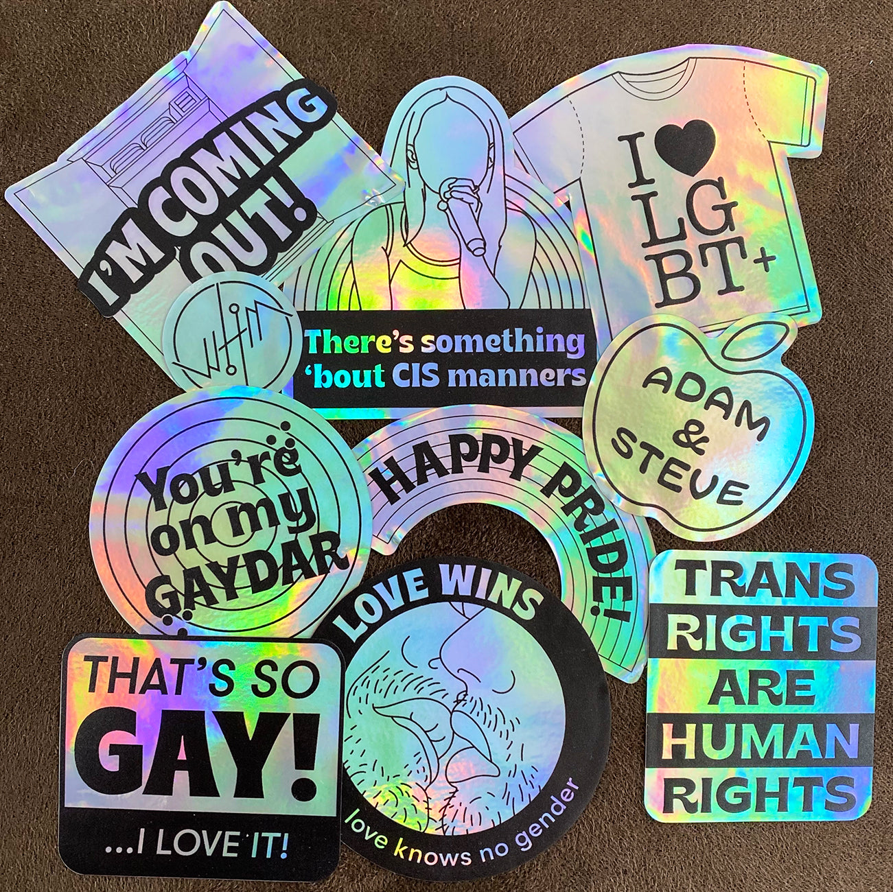Pride Stickers Set B