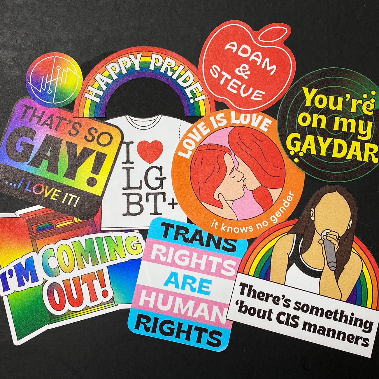 Pride Stickers Set B