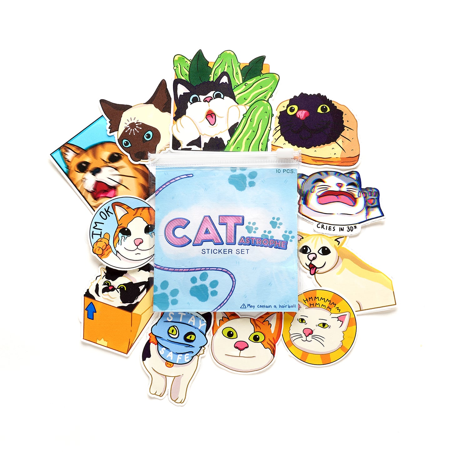 CATastrophe Sticker Pack
