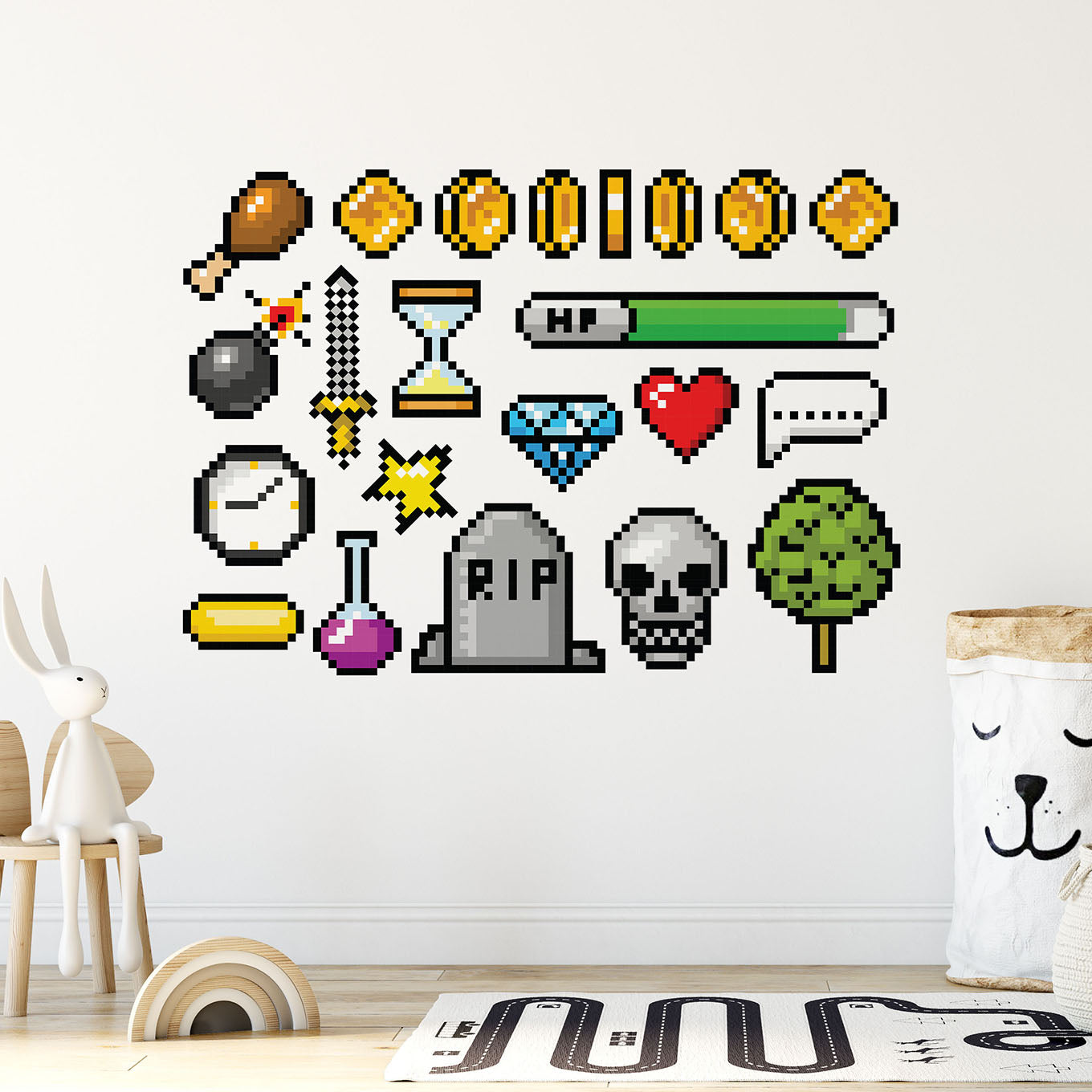 Ultimate 8-bit Sticker Bundle
