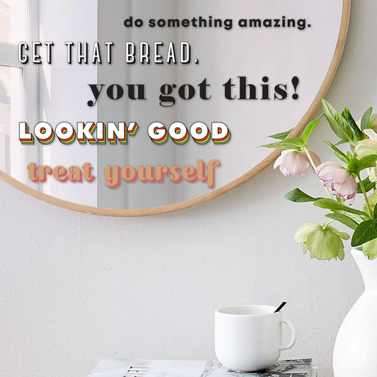 Mirror Affirmations Set