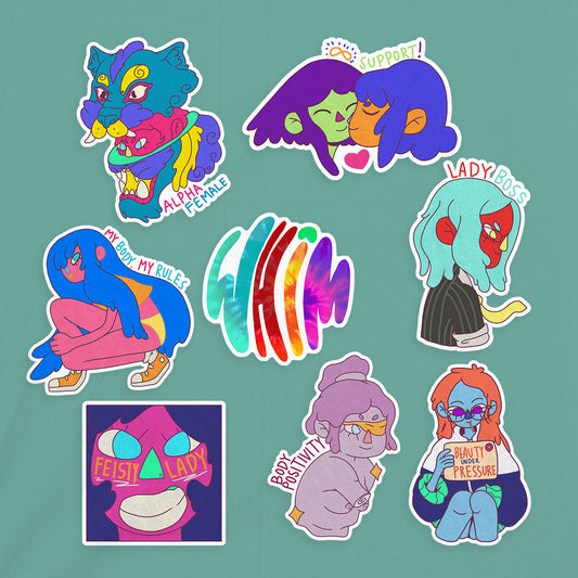 Girl Power Sticker Pack