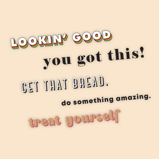 Mirror Affirmations Set