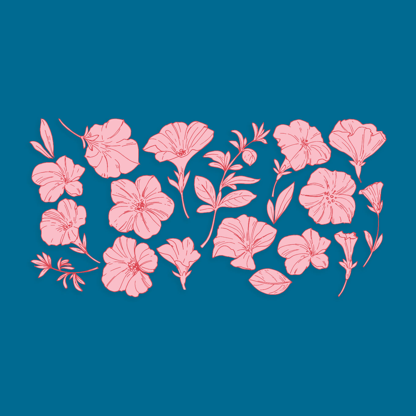 Monochrome Flowers