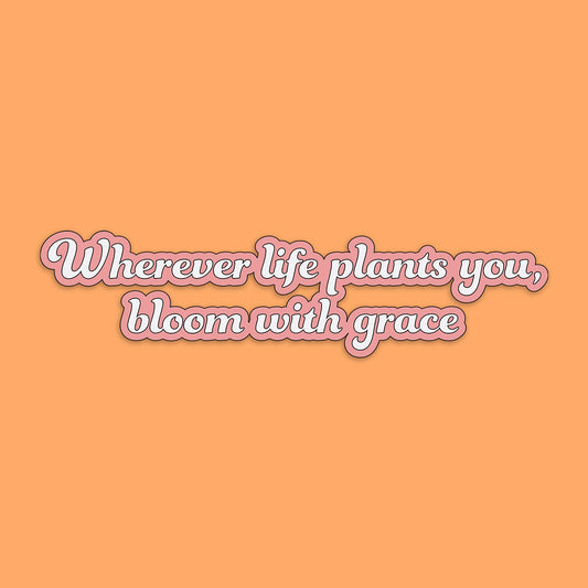 Wherever Life Plants You, Bloom with Grace Set