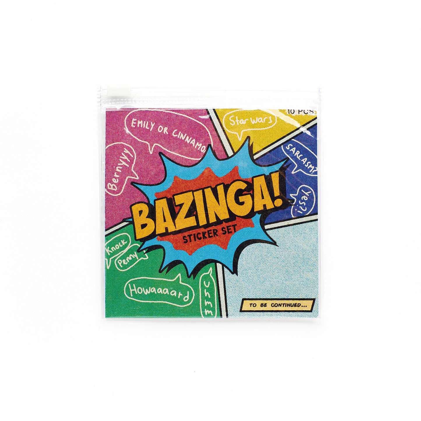 Bazinga Sticker Pack