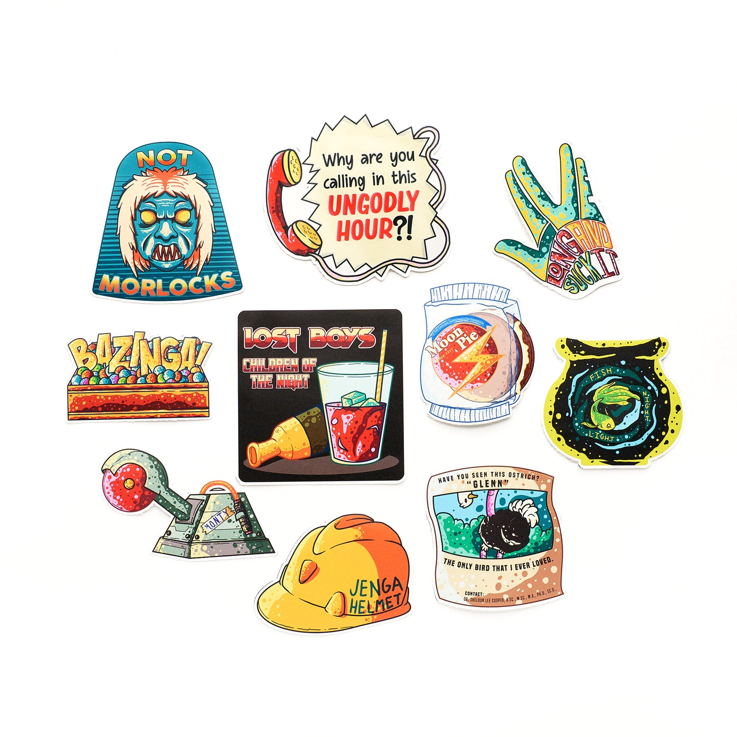 Bazinga Sticker Pack