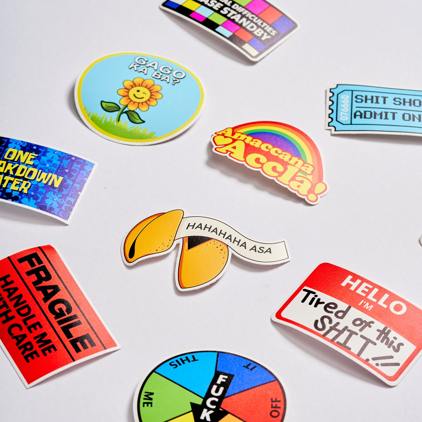 Amaccana Accla Sticker Pack