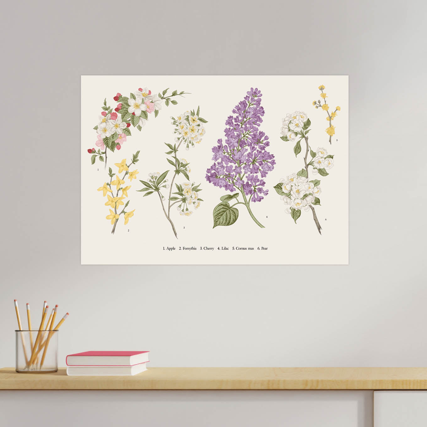 Flora Poster Wall Sticker