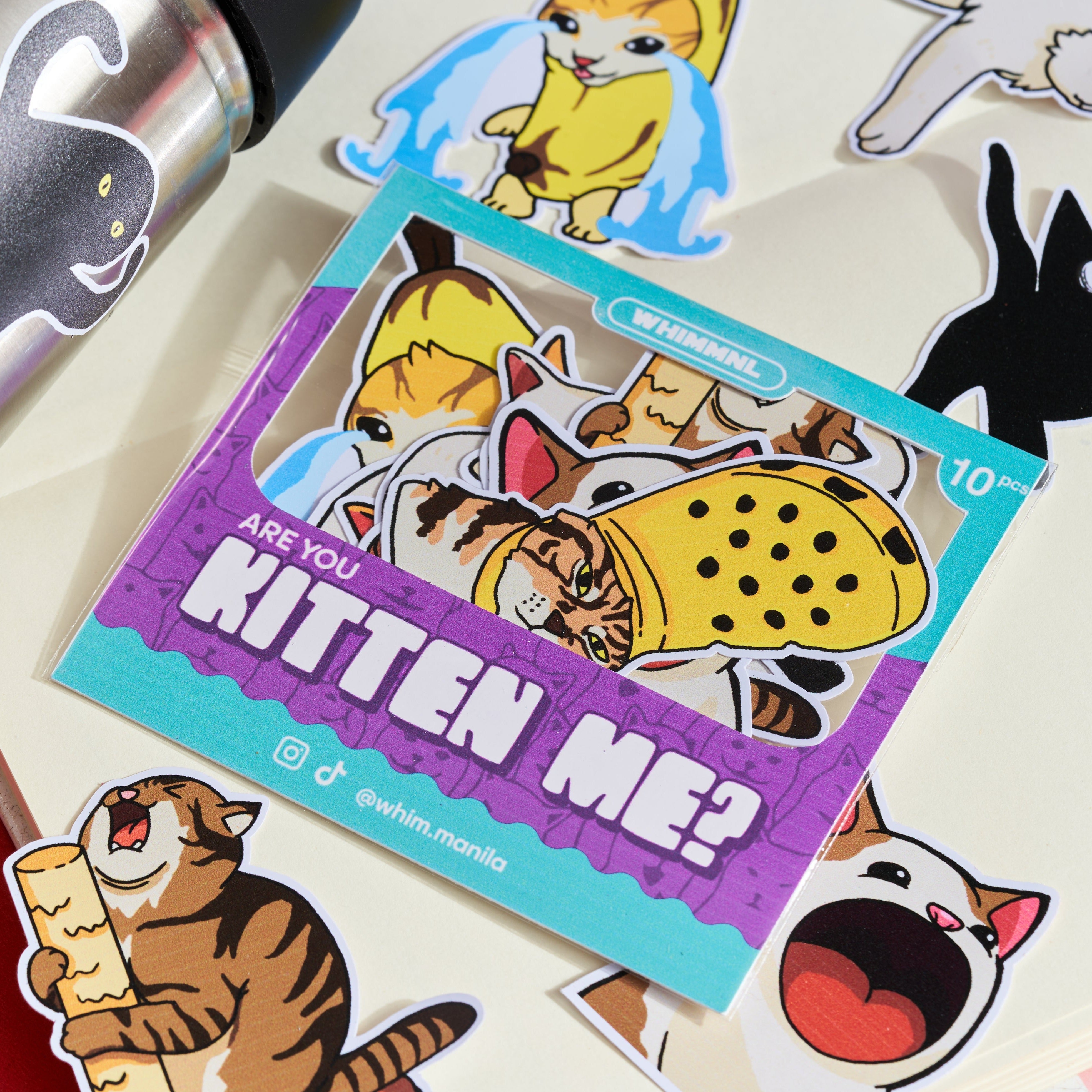 Are You Kitten Me Sticker Pack