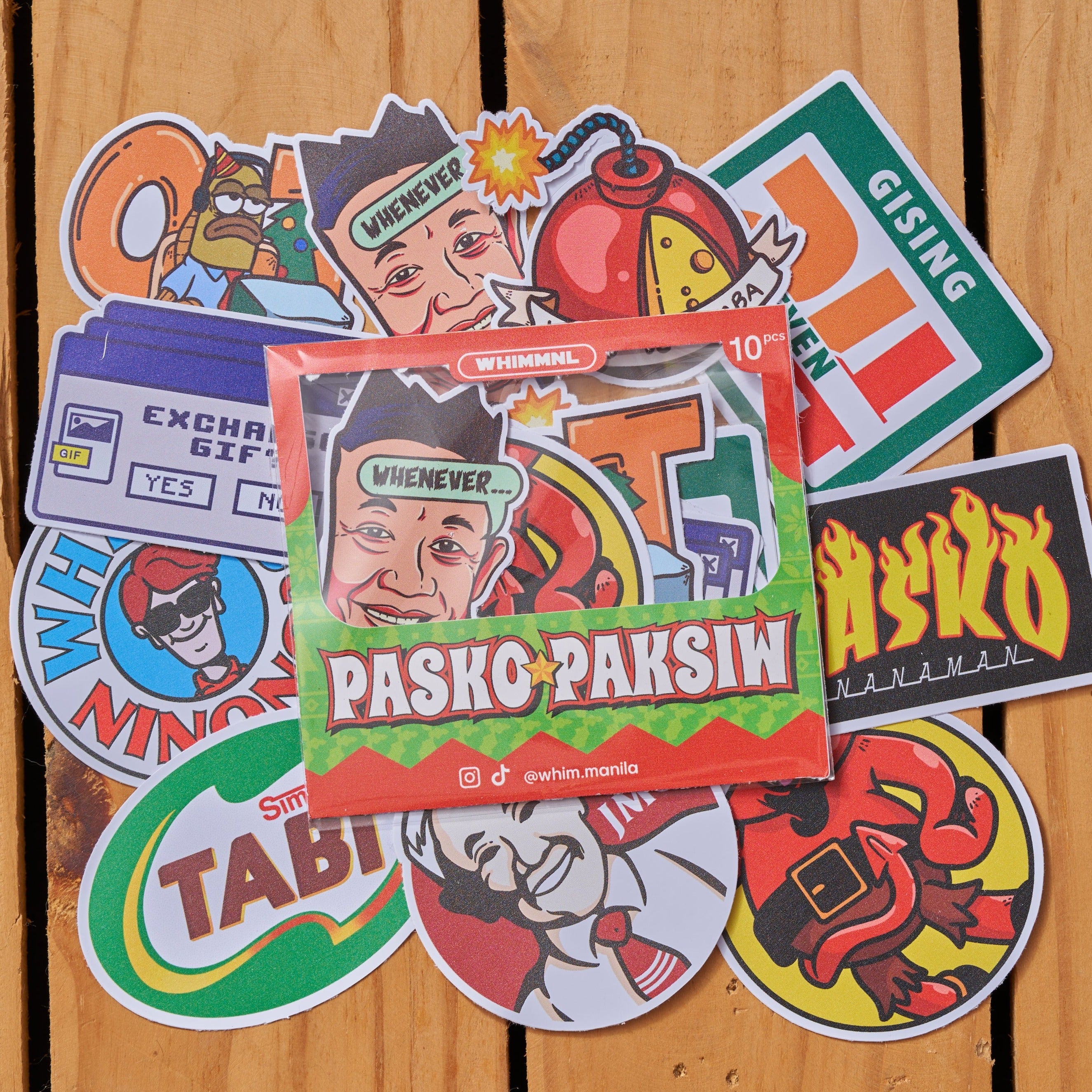 Pasko Paksiw Sticker Pack [Christmas Limited Edition]