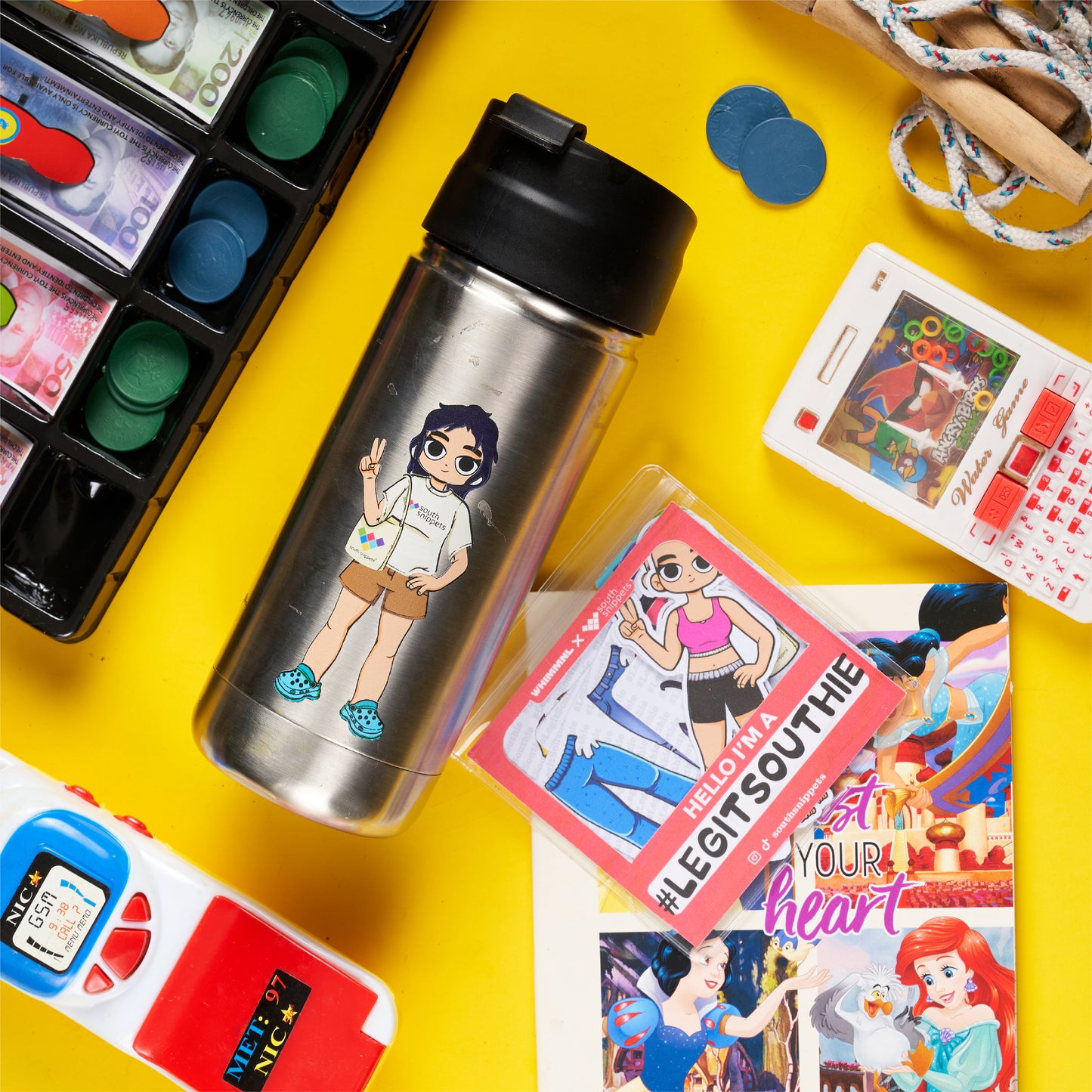 [Whim x South Snippets] #LegitSouthie Sticker Doll Female Pack