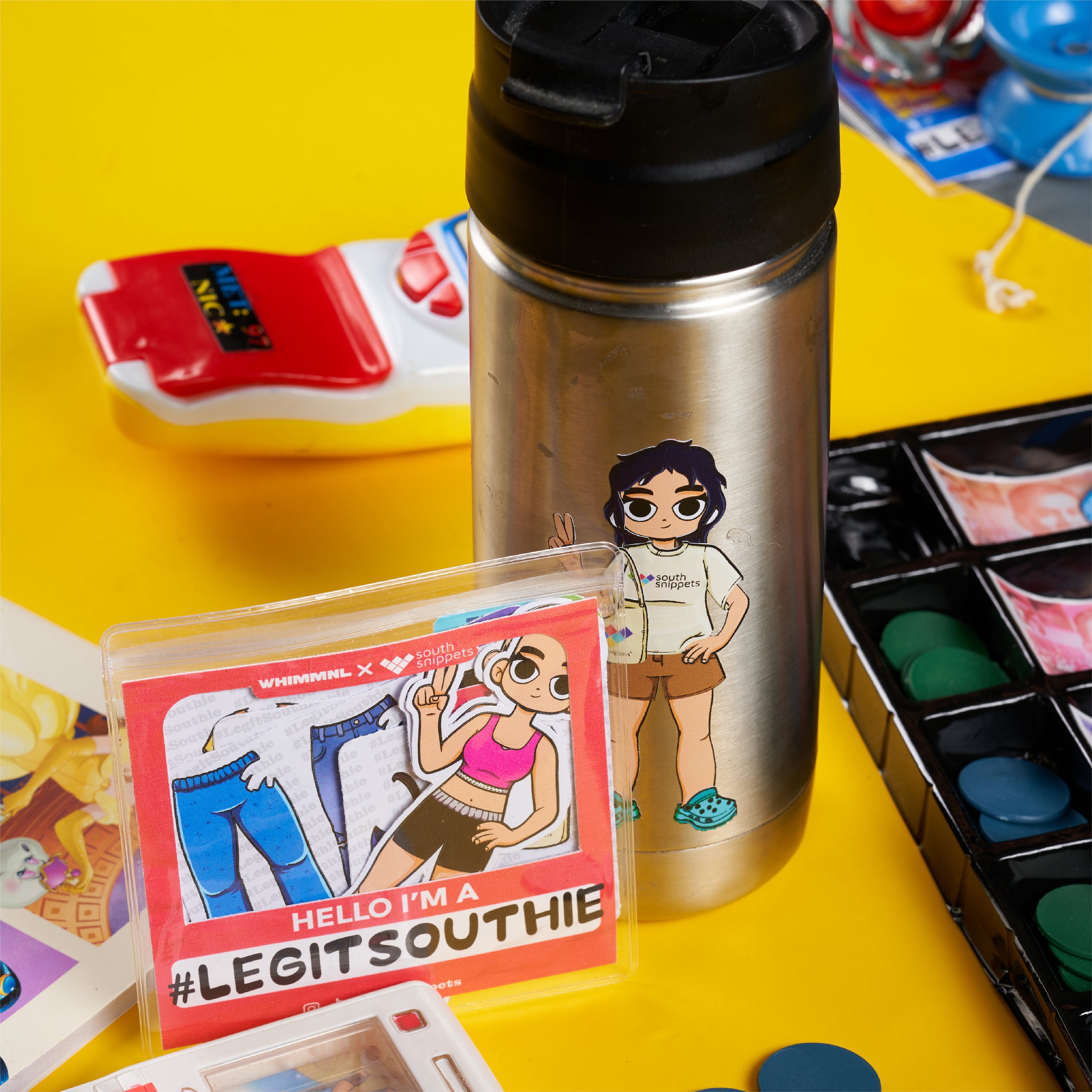 [Whim x South Snippets] #LegitSouthie Sticker Doll Female Pack