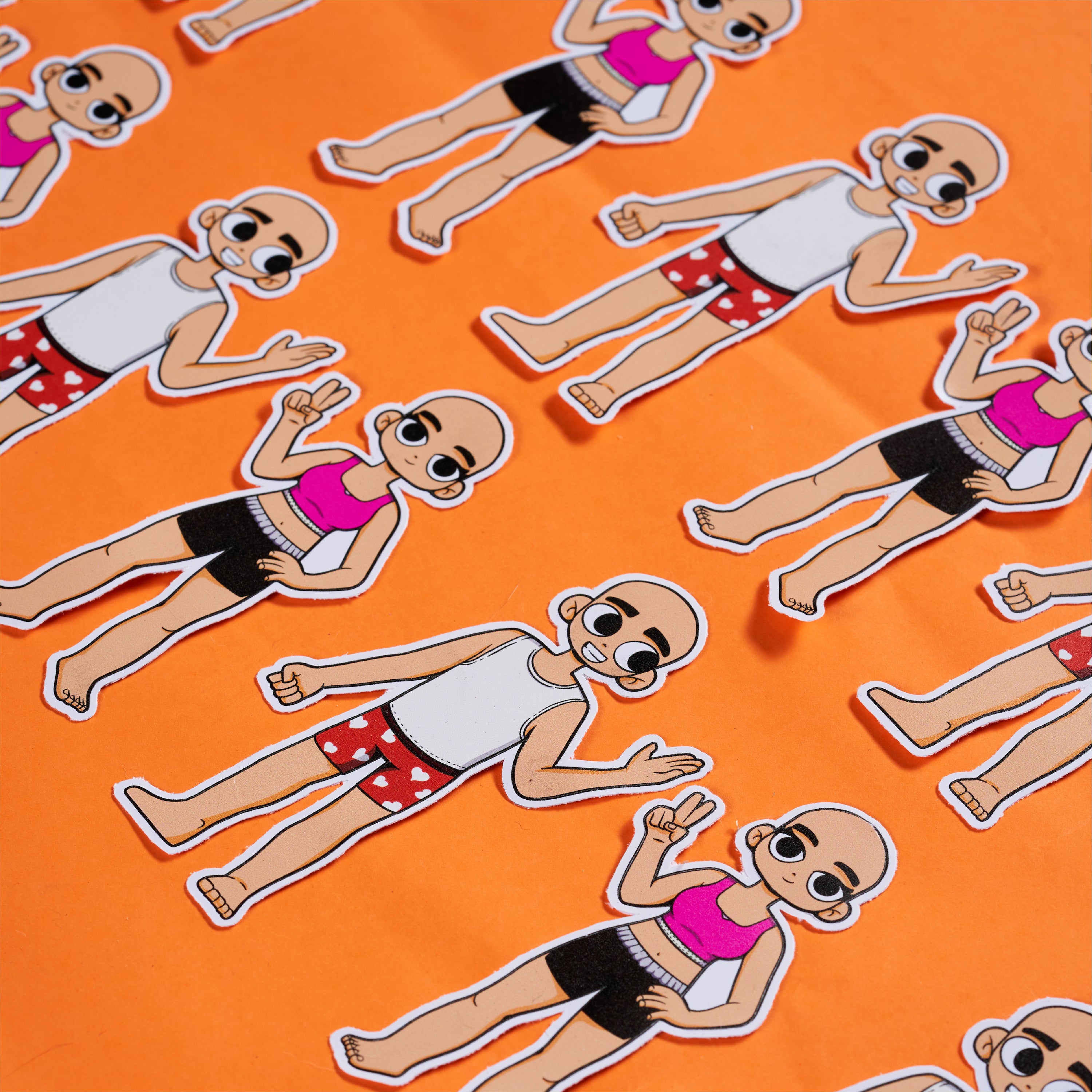 [Whim x South Snippets] #LegitSouthie Sticker Doll Female Pack