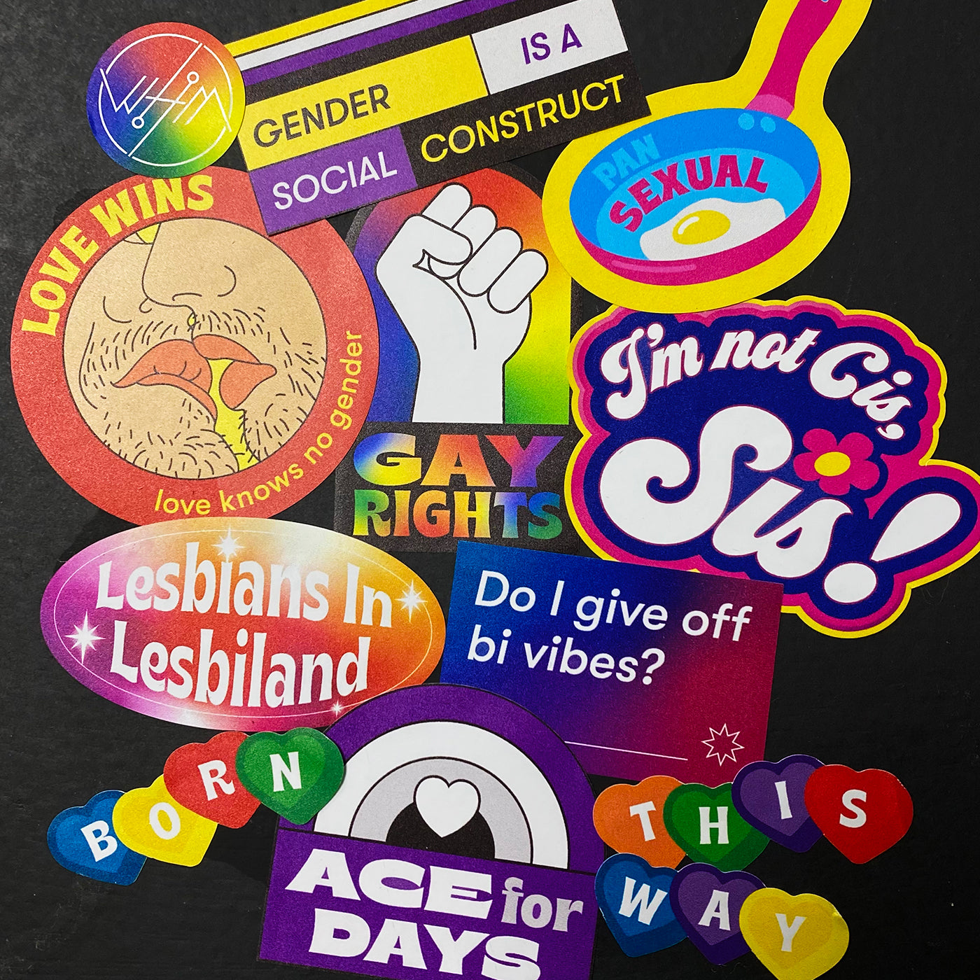 Pride Stickers Set A