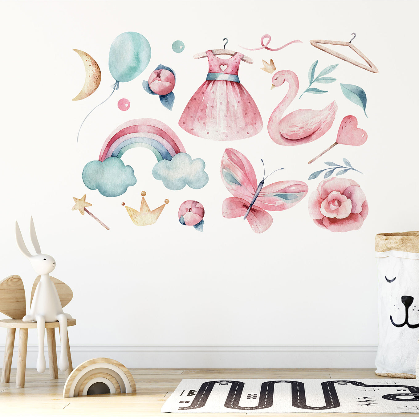 Watercolor Girls Pack