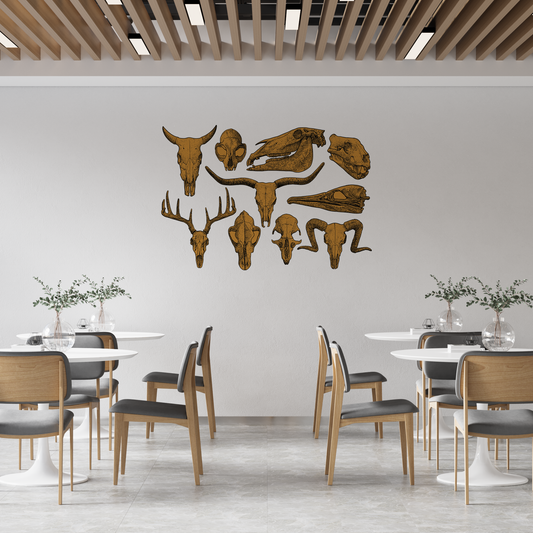 Skull Mount Decals