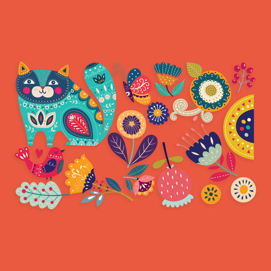 Colorful Garden Set