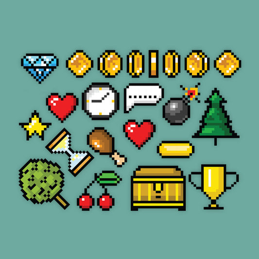 8bit Sticker Packs