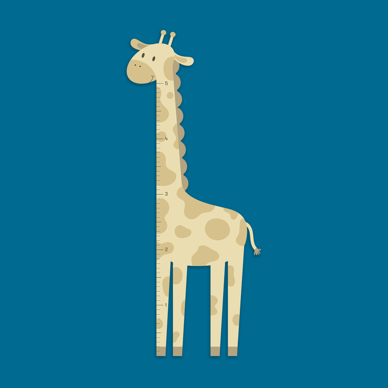 Height Chart Giraffe