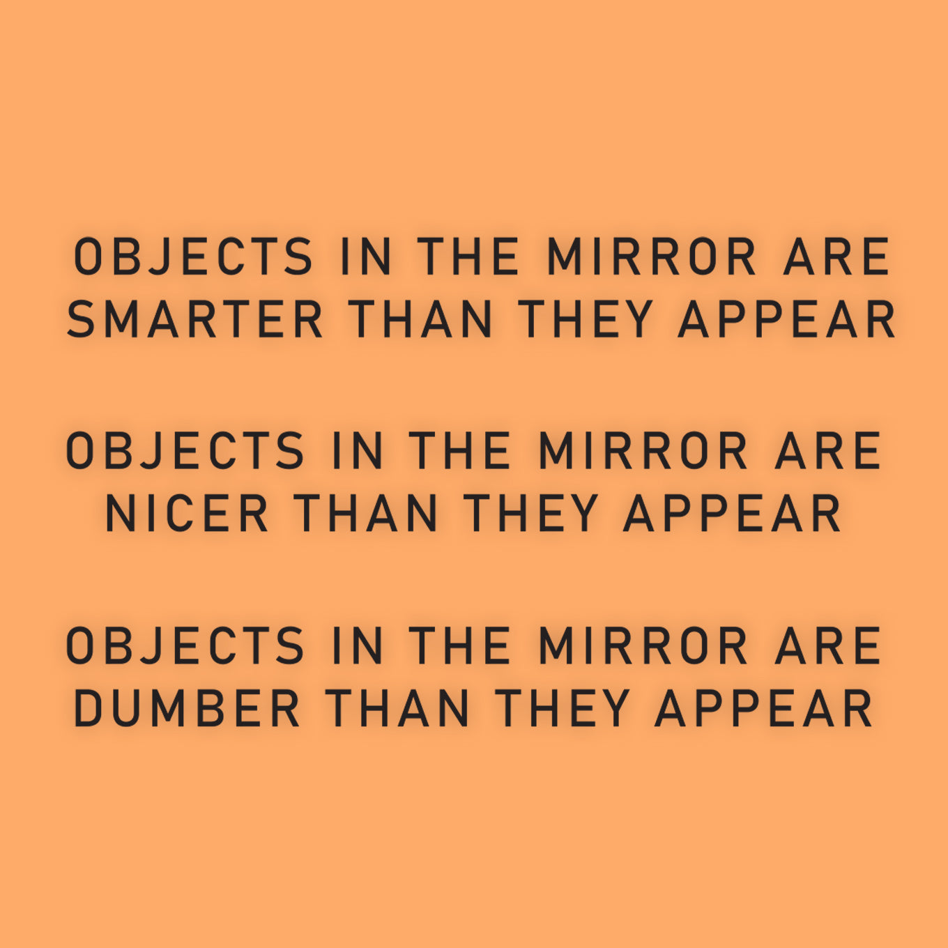 Objects in The Mirror Set