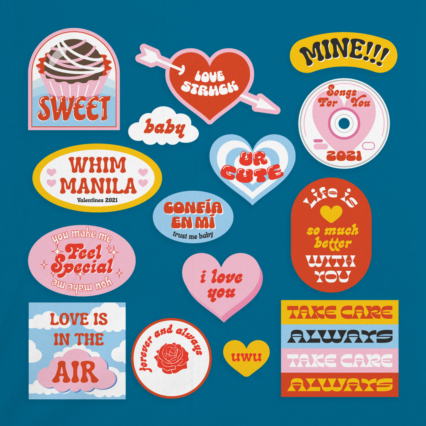 Valentines Sticker Bundle