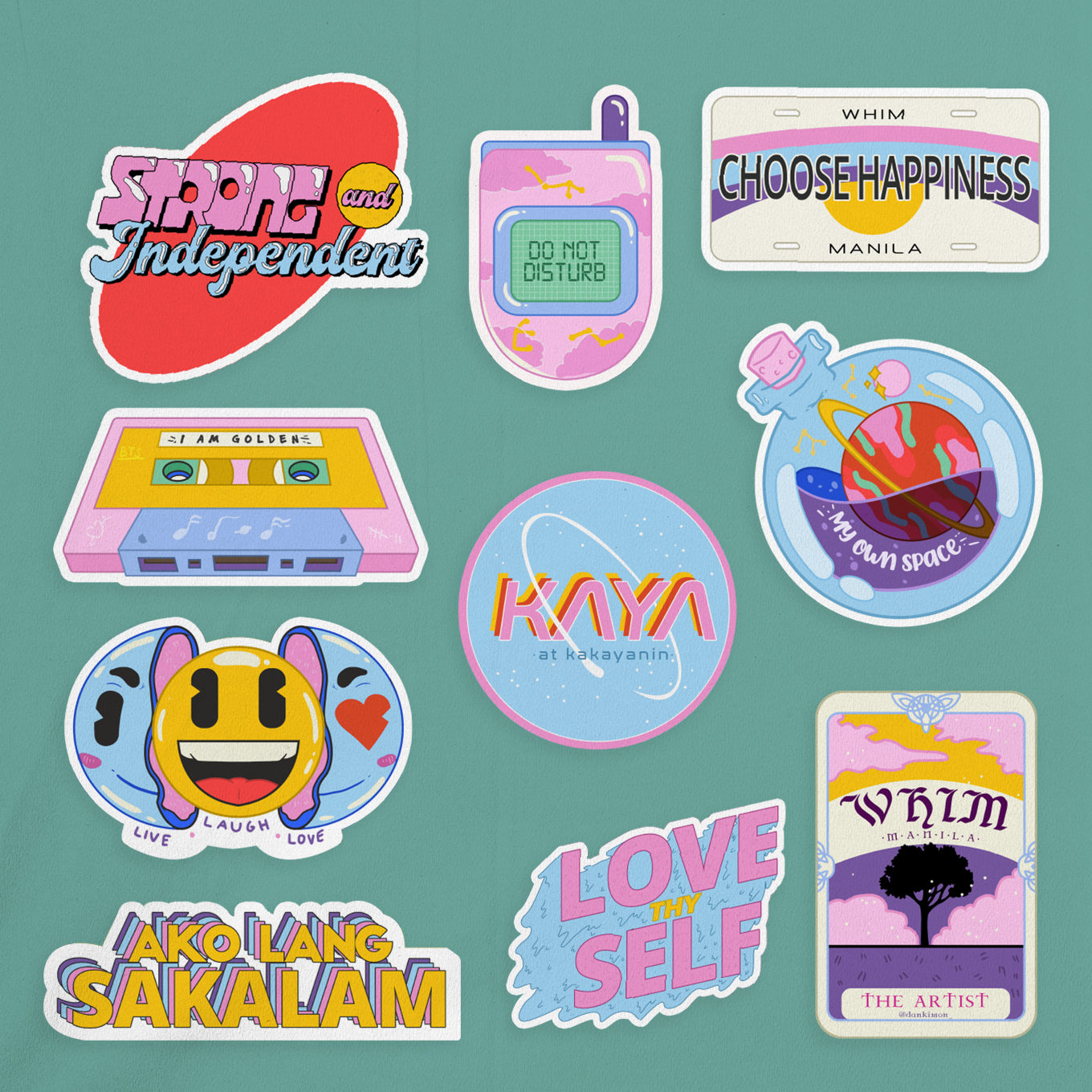 Strong and Independent Sticker Pack
