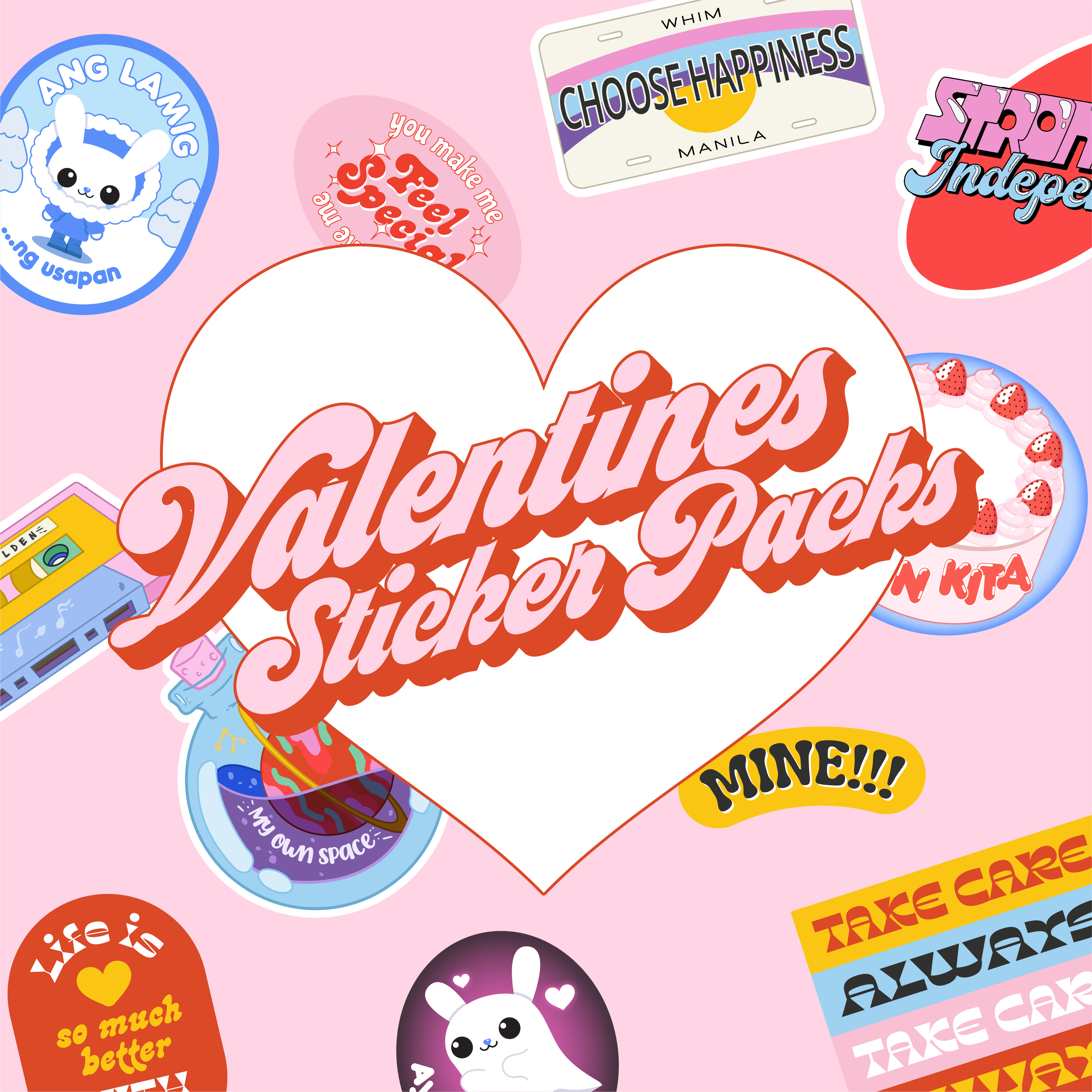 Valentines Sticker Bundle