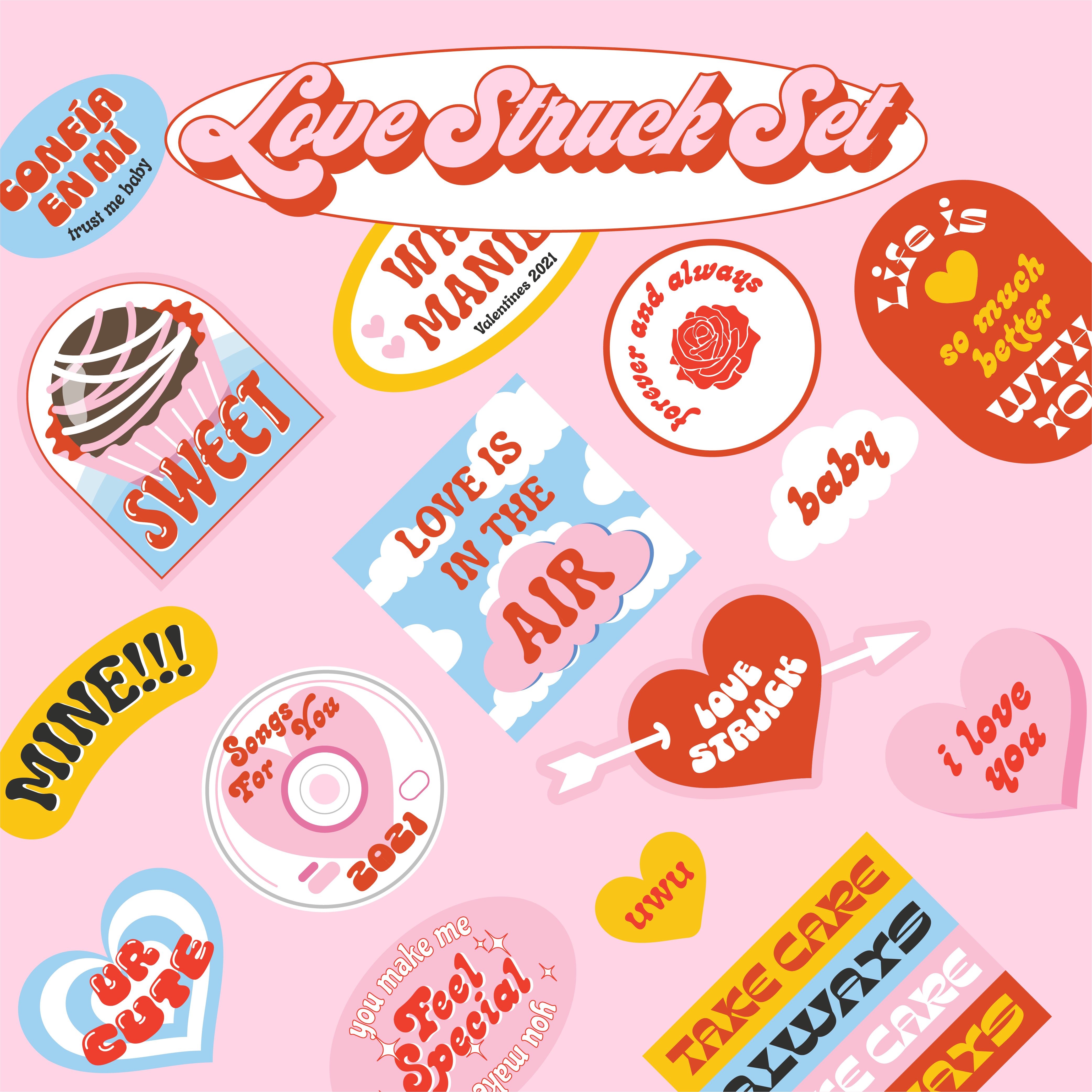 Lovestruck Sticker Pack