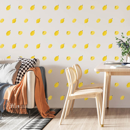 Lemon Pattern Decal Set