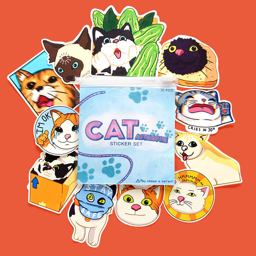 CATastrophe Sticker Pack